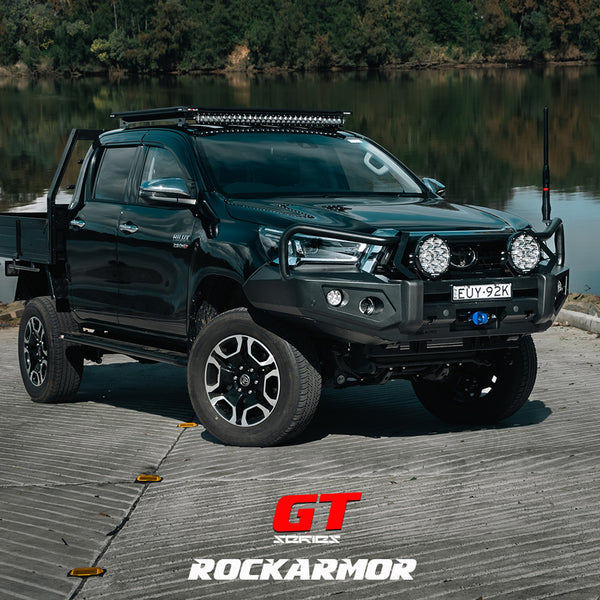 Hilux 8th Gen 08/20+ GT Bull Bar - Rockarmor 4x4