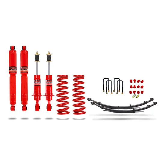 Pedders Lift Kit - Nissan Navara D40 With Leaf Over Axle Rear