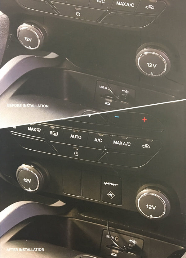 Lightforce Ford Ranger PX2 & PX3 Fascia Switch Panel