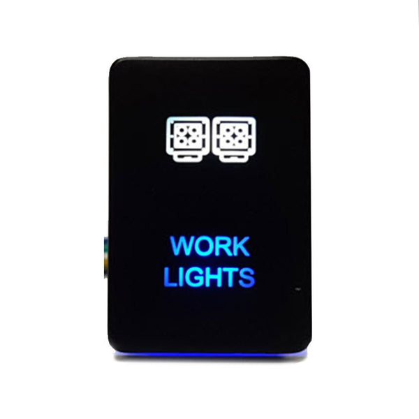 Lightforce Toyota WORK LIGHTS Switch 12V 33x22mm (Suit CBFASCIA & CBFASCIA2)