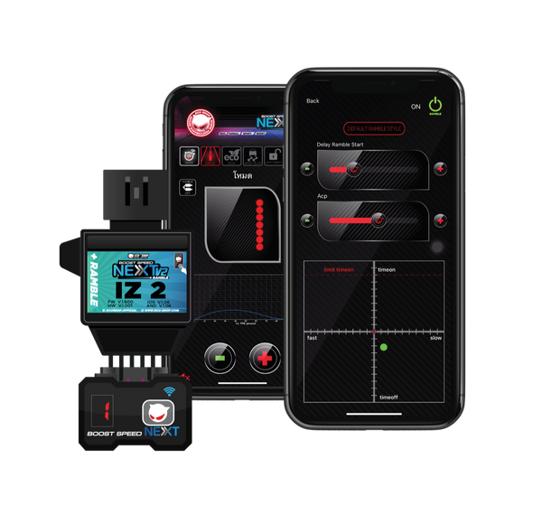 BOOST SPEED NEXT V2 WITH RAMBLE IDLE & WINCH MODE - NISSAN March 11+, Urvan NV350 14+, Juke 10+Micra 07+, Patrol GU, Patrol Y61, X-Trail 08+, Tiida 07+