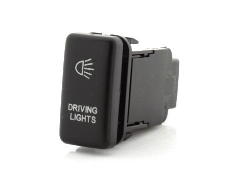 OE On/Off Push Button DRIVING LIGHTS Suit Various Toyota 1998> 39x21mm