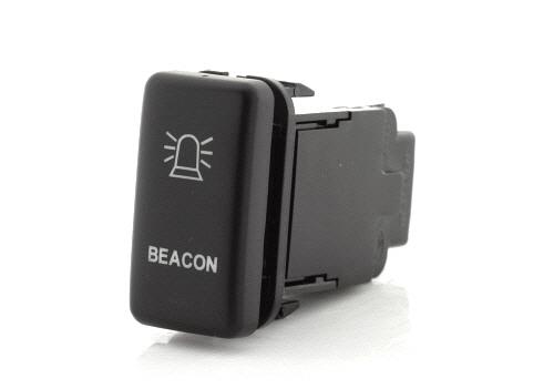 OE On/Off Push Button BEACON Suit Various Toyota 1998> 39x21mm