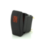 ROCKER SWITCH SEALED ON / OFF 12/24V 20A @ 12V 10A @24V - AMBER