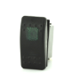 ROCKER SWITCH SEALED ON / OFF 12/24V 20A @ 12V 10A @24V - GREEN