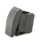 ROCKER SWITCH OFF/MON ON 12/24V 20A @ 12V 10A @24V - RED