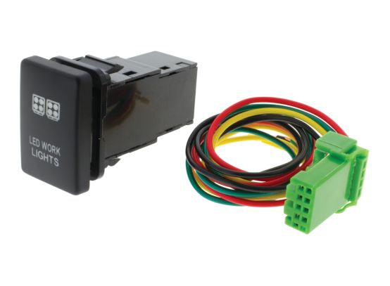 PUSH BUTTON SWITCH - LATE TOYOTA - WORK LIGHT