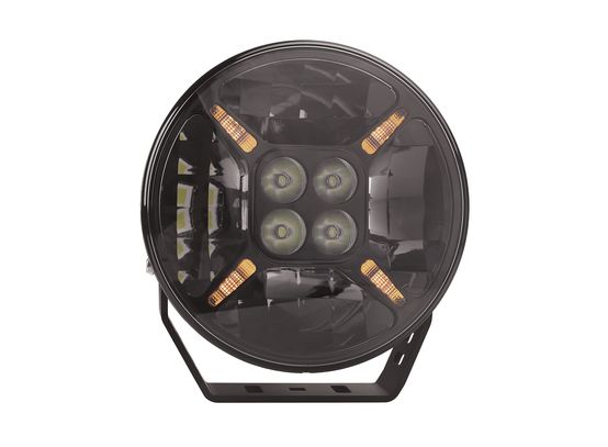 Pair of 9" RND LED DRIVING LAMP DRIVNG  BEAM 9-36V 120W BLK 12,000Lms