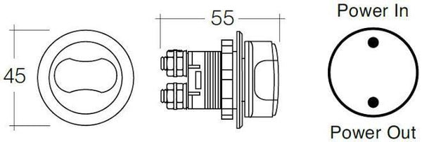 Narva Rotary Battery Master Switch