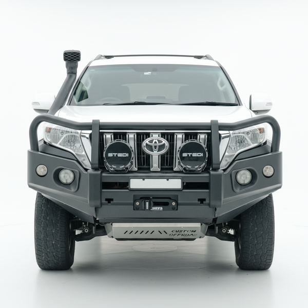Rockarmor Elite Hoop Bullbar – Toyota Prado 150 Teardrop 2013-2018