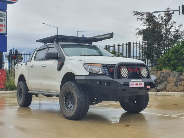 MCC4X4 Rocker 078-01SQ Single Loop bullbar fitted to Ranger PX1 2011-2015