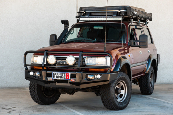 MCC4X4 Falcon 707-02 bullbar fitted to Land Cruiser 80 series 1990-1998