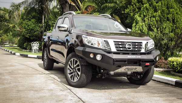 MCC4X4 Rocker 078-01SQ No Loop bullbar fitted to Navara NP300 2015-2020