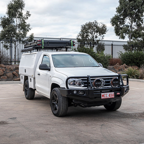 MCC4X4 Falcon 707-02 bullbar fitted to Amarok 2011-On