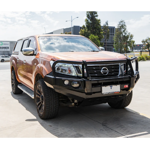 MCC4X4 Falcon 707-02 bullbar fitted to Navara NP300 2015-2020