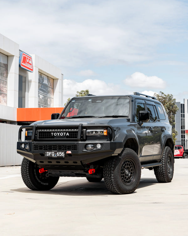 MCC4X4 Falcon 707-02 bullbar fitted to Prado 250 2025-On