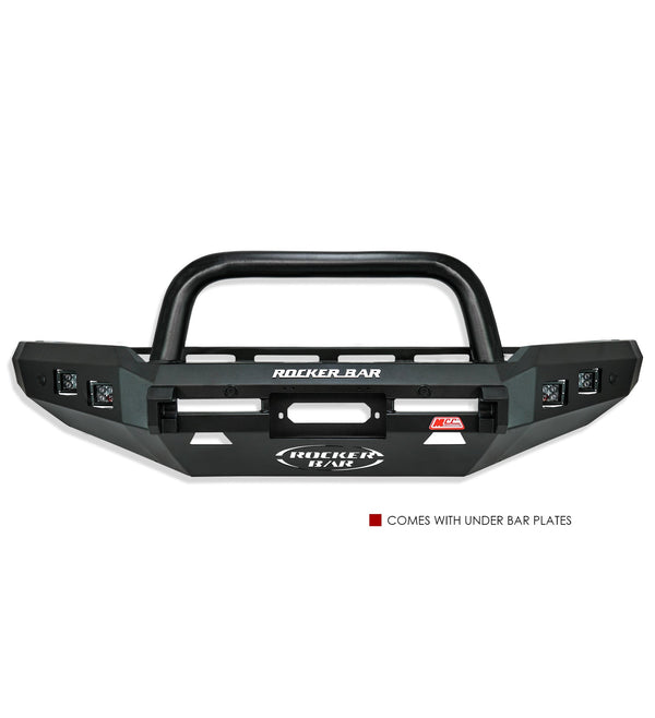 MCC4X4 Rocker 078-01SQ Single Loop bullbar fitted to Dmax RG 2020-2024