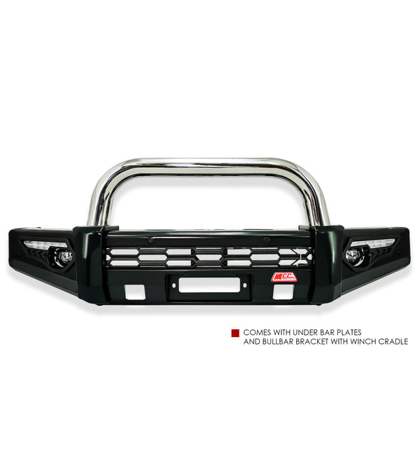 MCC4X4 Phoenix 808-01 Single Loop bullbar fitted to Dmax RG 2020-2024