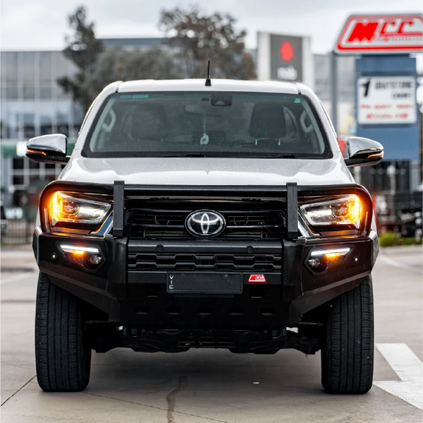 MCC4X4 Phoenix 808-02 bullbar fitted to Hilux N80 2020-On