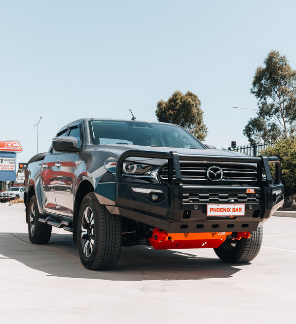 MCC4X4 Phoenix 808-02 bullbar fitted to BT50 TF 2021-2025