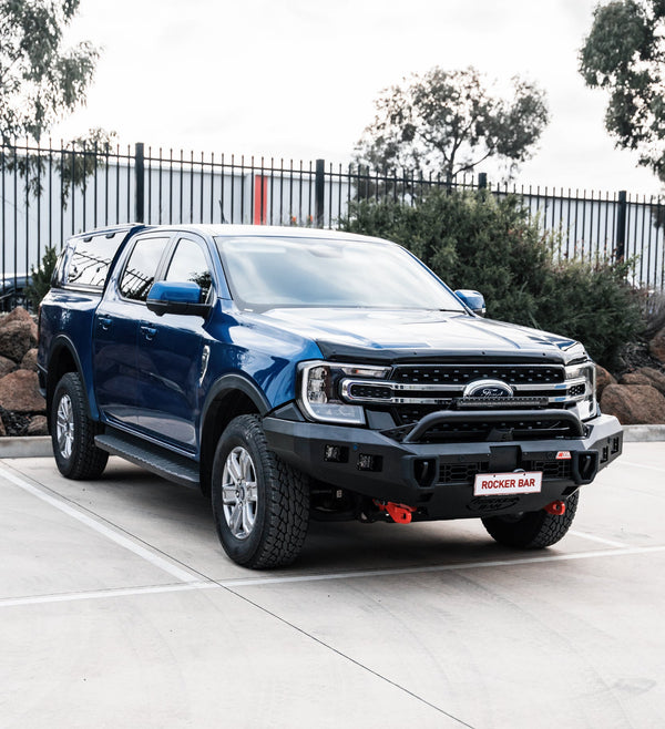MCC4X4 Rocker 078-01SQ Low Loop bullbar fitted to Next-Gen Ranger/Everest 2022-On
