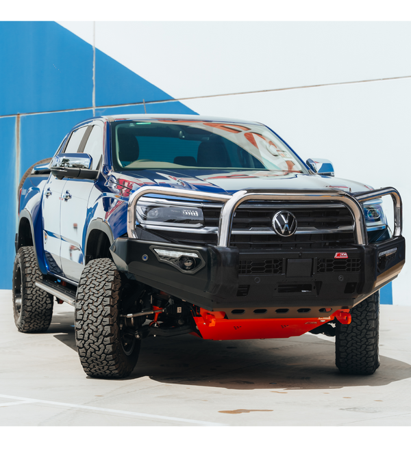 MCC4X4 Phoenix 808-01 Triple Loop bullbar fitted to All-New Amarok 2023-On