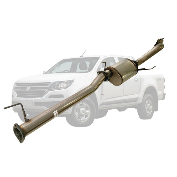 HOLDEN COLORADO RG 2016 ONWARDS 2.8L CREW CAB 3" DPF BACK EXHAUST - STAINLESS STEEL