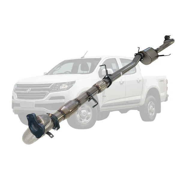 HOLDEN COLORADO RG 2016 ONWARDS 2.8L 3" TURBO BACK DPF DELETE EXHAUST - STAINLESS STEEL