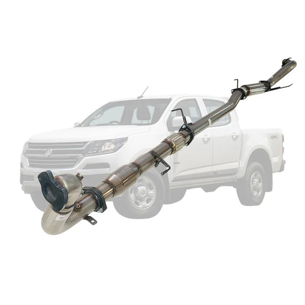 HOLDEN COLORADO RG 2016 ONWARDS 2.8L 3" TURBO BACK DPF DELETE EXHAUST - STAINLESS STEEL