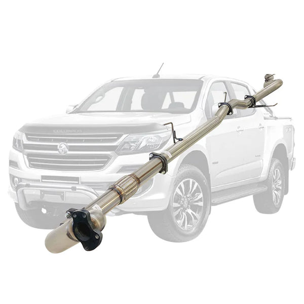 HOLDEN COLORADO RG 2012-2016 2.8L 3" TURBO BACK EXHAUST - STAINLESS STEEL