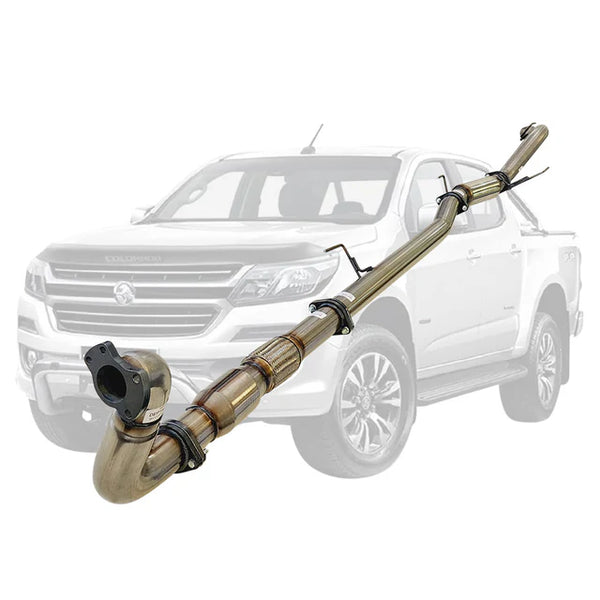 HOLDEN COLORADO RG 2012-2016 2.8L 3" TURBO BACK EXHAUST - STAINLESS STEEL