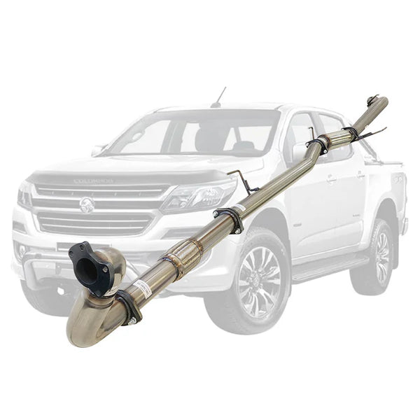 HOLDEN COLORADO RG 2012-2016 2.8L 3" TURBO BACK EXHAUST - STAINLESS STEEL