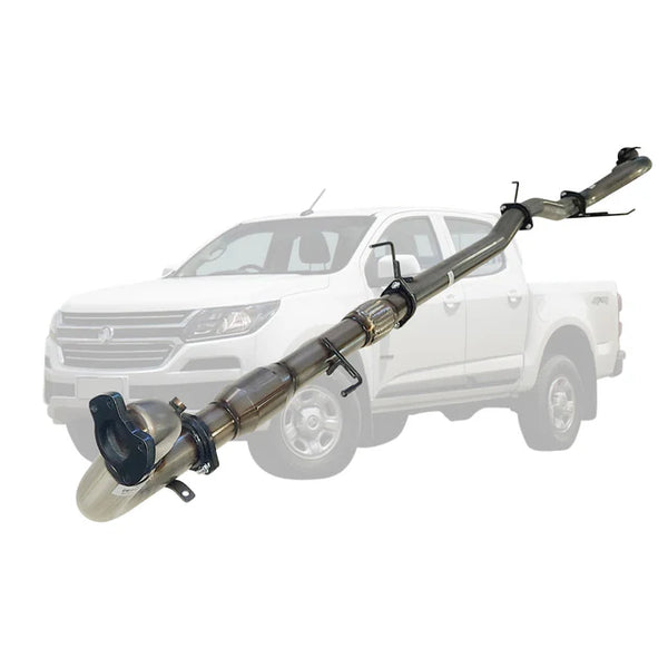 HOLDEN COLORADO RG 2016 ONWARDS 2.8L 3" TURBO BACK DPF DELETE EXHAUST - STAINLESS STEEL