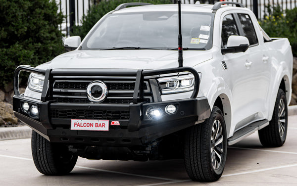 MCC4X4 Falcon 707-02 bullbar fitted to GWM Cannon 2025-On Facelift