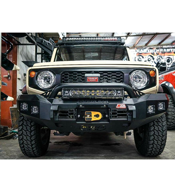 MCC4X4 Rocker 078-01SQ No Loop bullbar fitted to Suzuki Jimny 2019-On