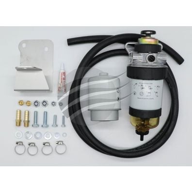 Sakura Filter Guard - Diesel Pre Filter Kit - Landcruiser 79 Series VDJ79 Dual Battery 2007 on 4.5L
