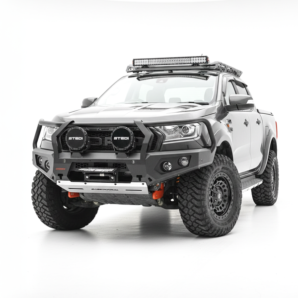 Rockarmor GT Hoop Bullbar – Ford Ranger PX2/PX3 incl. Wildtrak (Full Bar Replacement)