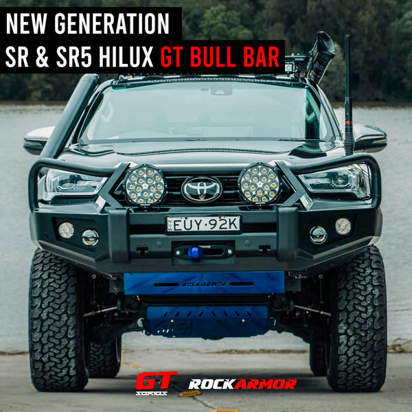 Hilux 8th Gen 08/20+ GT Bull Bar - Rockarmor 4x4