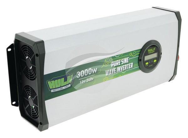 HULK4x4 PURE SINE WAVE INVERTER 3000W 12VDC TO 240VAC TRUE SINE WAVE