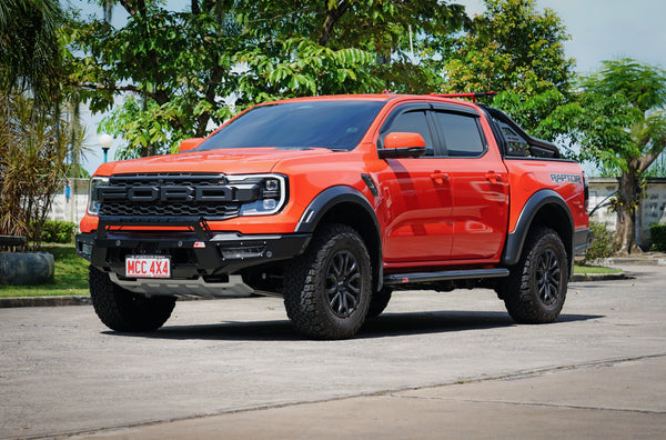 MCC4X4 Pegasus 909-01 Aluminium bullbar fitted to Next-Gen Ranger Raptor 2022-On