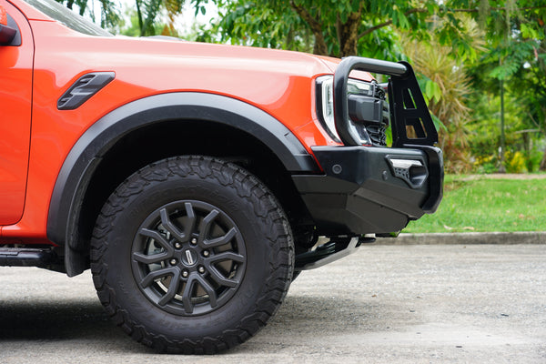 MCC4X4 Phoenix 808-02 bullbar fitted to Next-Gen Ranger Raptor 2022-On