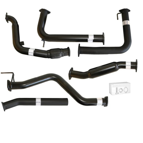 NISSAN NAVARA D40 2.5L 3" TURBO BACK EXHAUST (Non DPF Model) 2007 - 2016 ALUMINIZED STEEL