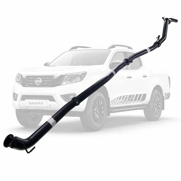 NISSAN NAVARA D23 NP300 2.3L 3" TURBO BACK EXHAUST DPF DELETE - ALUMINIZED STEEL