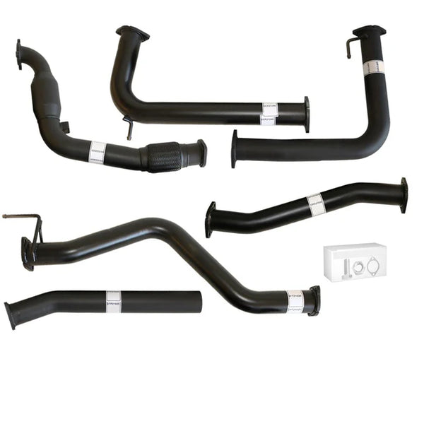 NISSAN NAVARA D40 2.5L 3" TURBO BACK EXHAUST (Non DPF Model) 2007 - 2016 ALUMINIZED STEEL