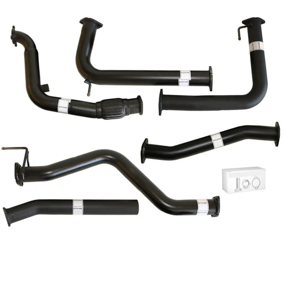 NISSAN NAVARA D40 2.5L 3" TURBO BACK EXHAUST (Non DPF Model) 2007 - 2016 ALUMINIZED STEEL
