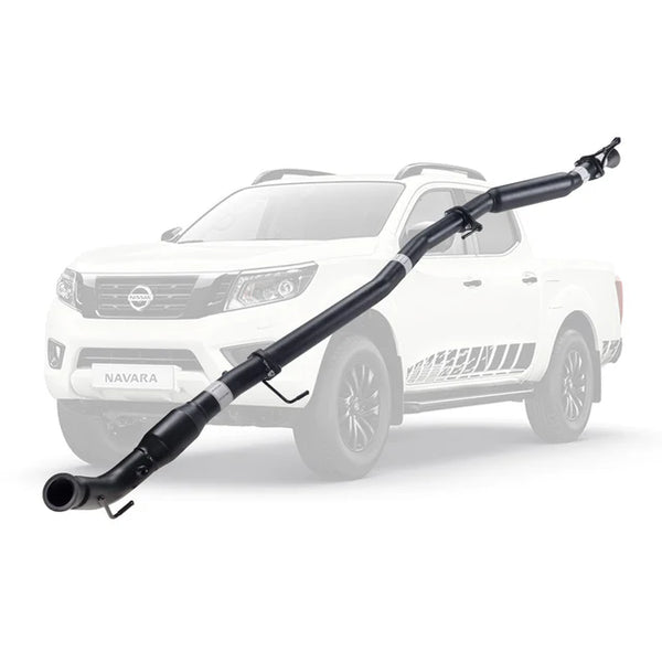 NISSAN NAVARA D23 NP300 2.3L 3" TURBO BACK EXHAUST DPF DELETE - ALUMINIZED STEEL
