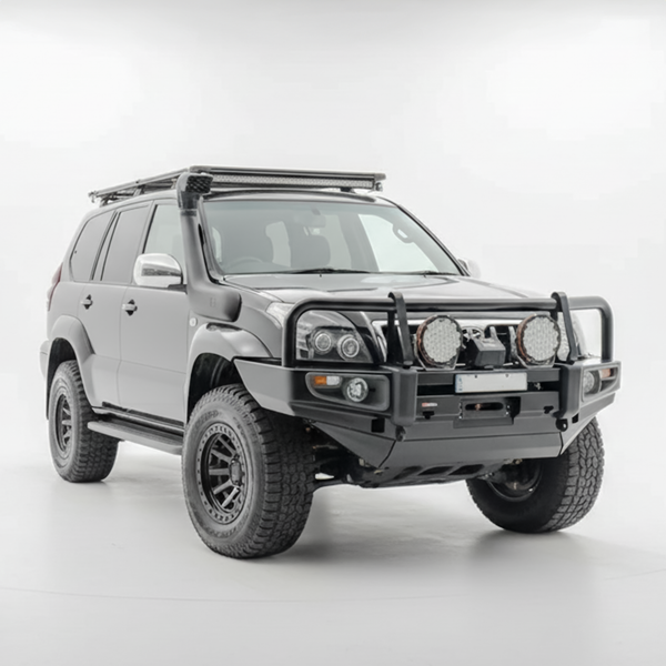 Rockarmor Premium Bullbar – Toyota Prado 120 Series 2003-2009 (Full Bar Replacement)