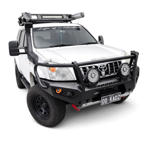 Rockarmor GT Hoop Bullbar – Toyota Prado 120 Series 2003-2009 (Full Bar Replacement)