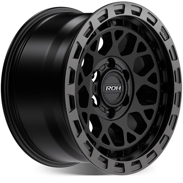 ROH Atlas Matt Black w/Graphite Rim Edge