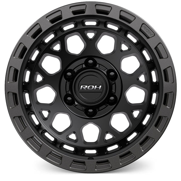 ROH Atlas Matt Black w/Graphite Rim Edge